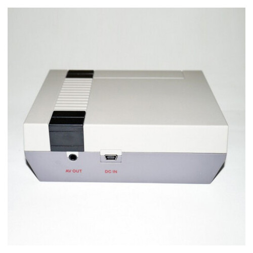 Игровая приставка консоль с джойстиками Mini NES + 620 игр Серая фото №4