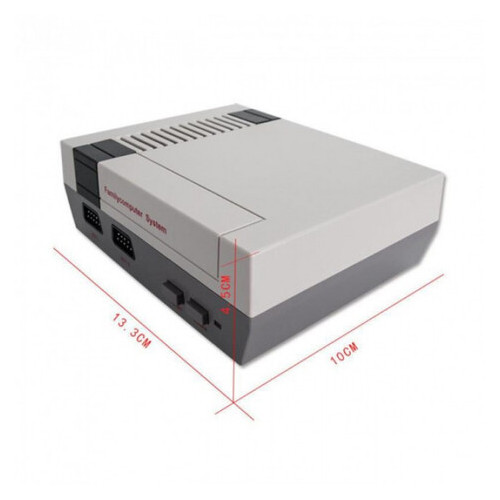 Игровая приставка консоль с джойстиками Mini NES + 620 игр Серая фото №2