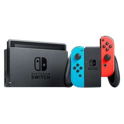 Портативна ігрова приставка Nintendo Switch with Neon Blue and Neon Red Joy-Con фото №2