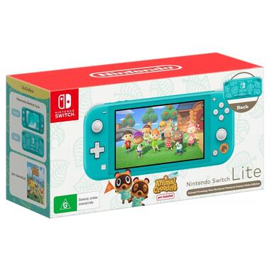 Портативна ігрова консоль Nintendo Switch Lite Animal Crossing: New Horizons Timmy Tommy Aloha Edition  фото №2