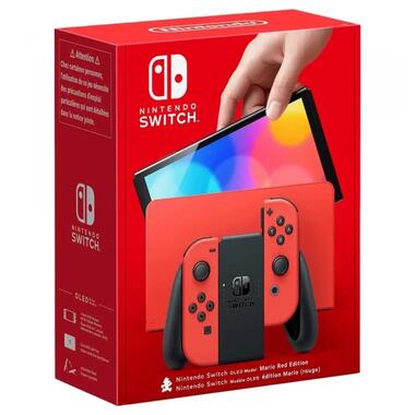 Портативна ігрова консоль Nintendo Switch OLED Model Mario Red Edition  фото №2