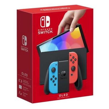 Ігрова консоль Nintendo Switch OLED Model with Neon Blue Red Joy-Con фото №2