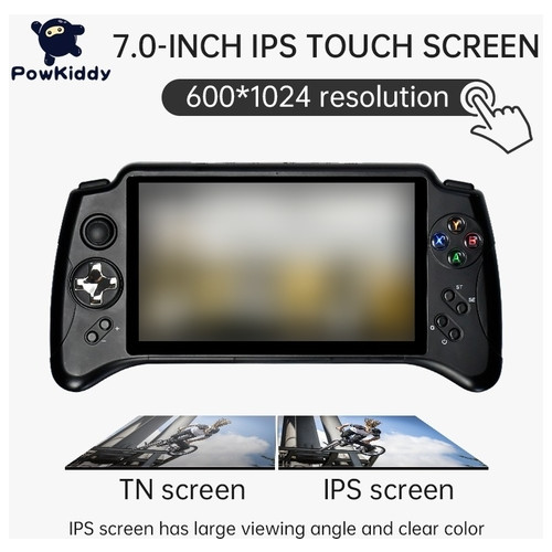 Ігрова приставка (Портативна ігрова консоль) з екраном 7 дюйми з ОС Android 7.0 з Wi-Fi та Bluetooth та підтримкою бездротових джойстиків XPRO PSP 17 фото №5