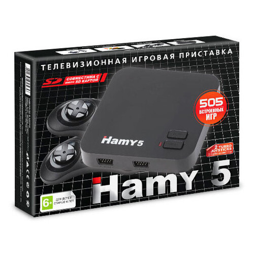 Игровая приставка Hamy 5 HDMI | 505 встроенных игр Sega + Dendy | поддержка карты памяти SD фото №2