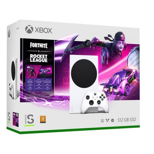 Приставка Microsoft Xbox Series S 512 GB White + Fortnite + Rocket League Bundle (RRS-00034) фото №7