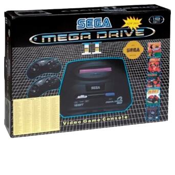Ігрова приставка Sega Mega Drive 2 (368 вбудованих ігор підтримка картриджів) ретро консоль чорна (24335-Sega2_468) фото №8
