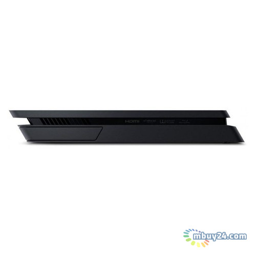 Игровая консоль SONY PlayStation 4 Slim 500 Gb Black (HZD+GTS+UC4+PSPlus 3М) (9395270) фото №1