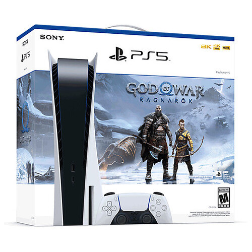Sony PlayStation 5 825 Gb White God of War Ragnarok фото №1