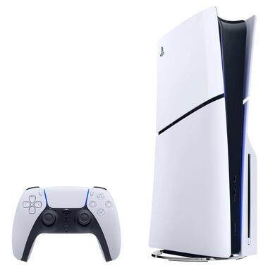Ігрова консоль Sony PlayStation 5 Slim 1Tb Disc Edition EU White фото №2