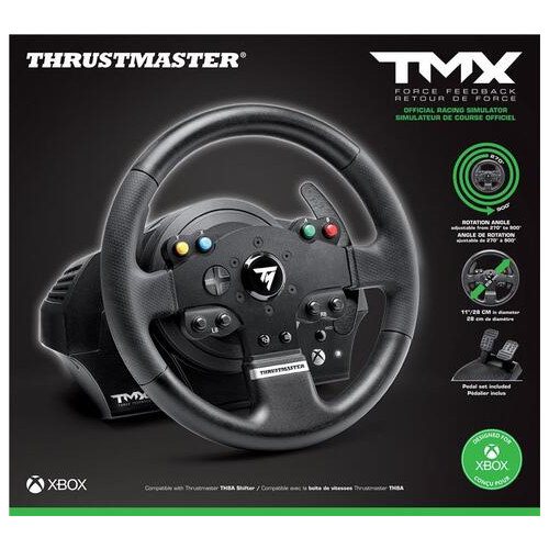 Кермо і педалі Thrustmaster PC/Xbox TMX FORCE FEEDBACK EU VERSION (4460136) фото №1
