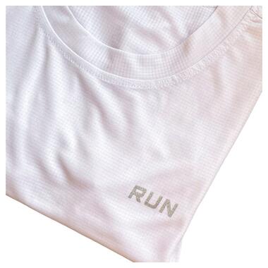 Жіноча спортивна футболка RUN M Mieyco білий фото №2