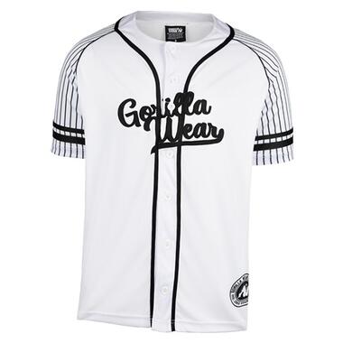 Футболка Gorilla Wear 82 Baseball Jersey 4XL Білий (06369325) фото №1