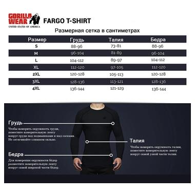 Футболка Gorilla Wear Fargo XL Сірий (06369328) фото №7