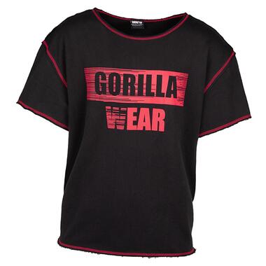 Футболка Gorilla Wear Wallace Workout L/XL Чорно-червоний (06369371) фото №1