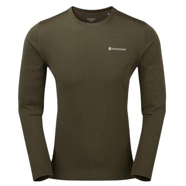 Чоловіча футболка Montane Dart Long Sleeve T-Shirt Kelp Green XL (MDRLSKELX12) фото №1
