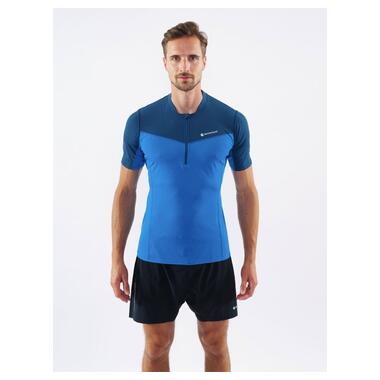 Чоловіча футболка Montane Dragon Zip T-Shirt Electric Blue S (MDRZTELEB11) фото №2