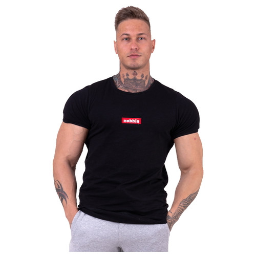 Чоловічі фітнес-футболки Nebbia Red Label V-typical 142 - розмір XL (NEB1420150) фото №1