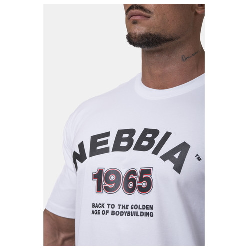 Чоловічі футболки Nebbia Golden Era 192 - білий/XXL (NEB1920460) фото №3