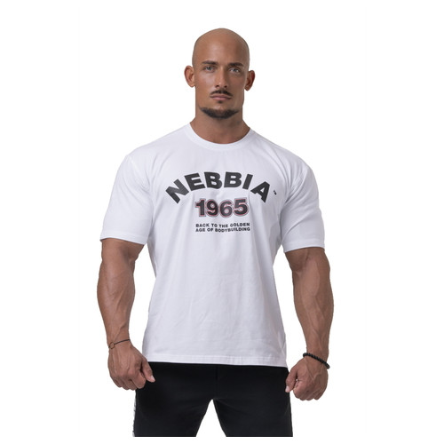 Чоловічі футболки Nebbia Golden Era 192 - білий/XXL (NEB1920460) фото №1