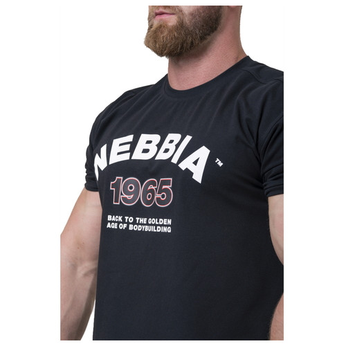 Чоловічі футболки Nebbia Golden Era 192 - чорний/XL (NEB1920150) фото №3