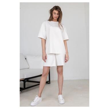 Жіноча футболка TotalFit Oversize D5 XS/S Білий (06399871) фото №2