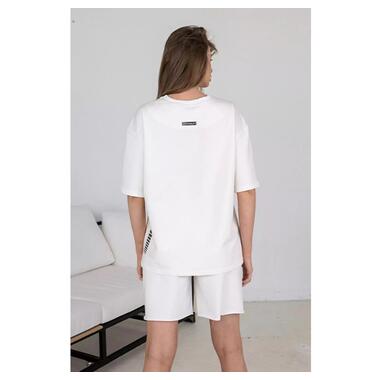 Жіноча футболка TotalFit Oversize D5 XS/S Білий (06399871) фото №3