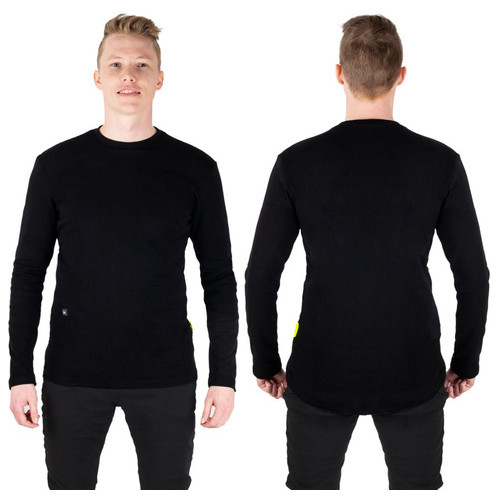 Чоловічі футболки з підігрівом W-TEC Insulong - чорний/3XL (23772-3XL) фото №4