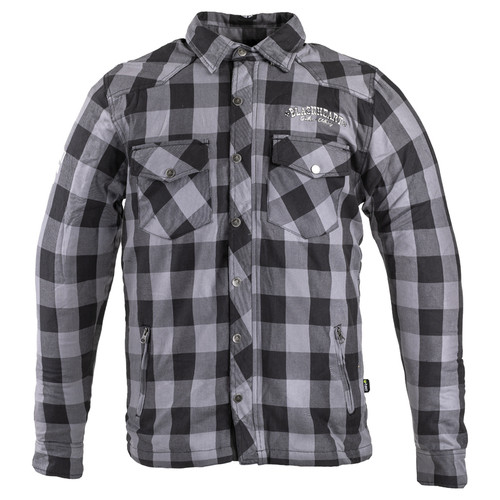 Сорочка Shirt W-TEC Black Heart Reginald - XL/сіро-чорний (21114-XL-2) фото №1