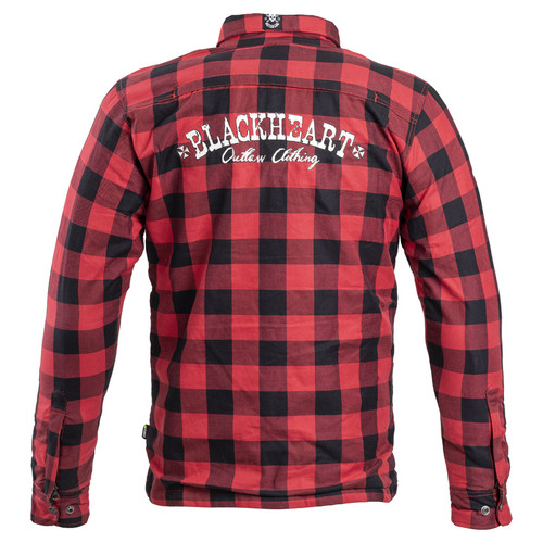 Сорочка Shirt W-TEC Black Heart Reginald - XL/червоно-чорний (21114-XL-1) фото №3