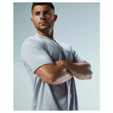 Футболка чоловіча TYR Mens SunDefense Short Sleeve Shirt, Light Grey, M (TSMSS7A-050-M) фото №7