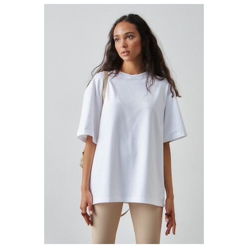 Жіноча футболка Stim Балурі CO-7393 M Білий (06565010) фото №4