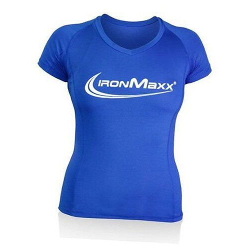 Футболка жіноча IronMaxx S Синьо-білий (06083002) фото №1