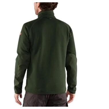 Кофта FJALLRAVEN Ovik Fleece Zip Sweater M Deep Forest L (87317.662.L) фото №4