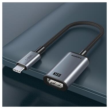 Кабель Cabletime USB Type-C - HDMI, 0.15m, v1.4 4K/30HZ (CP11A) фото №2