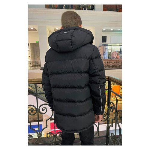 Зимова куртка на еко-пуху Tiaren Gary 140 см Чорний фото №5
