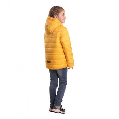 Куртка дитяча Alpine Pro MICHRO KJCY254 235PB - 104-110 - жовтий (007.016.0028) фото №4