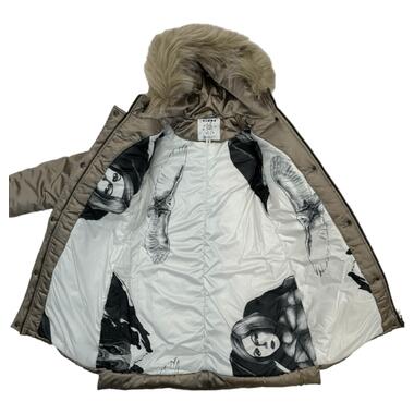 Куртка Timbo Ester р.32 (7-8 років) 128 см Хакі (K032078) фото №4