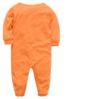 Человечек детский Маленькая зверушка Berni (9-12 мес) Оранжевый (52007000046) фото №3