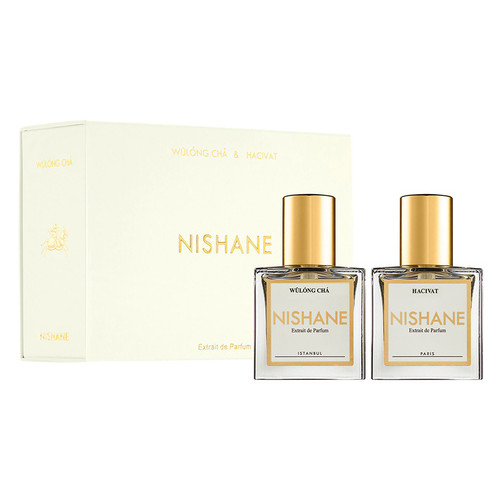 Набор Nishane Hacivat AND Wulong Cha Extrait Duo Set унисекс (parfum 2x15 ml) фото №1