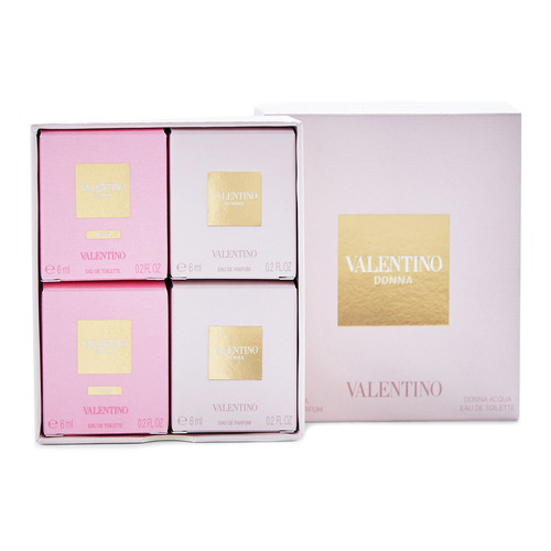 Набір Valentino Donna Mini Travel Set для жінок (edt 2x6 ml edp 2x6 ml) фото №1