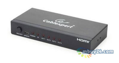 Розгалужувач сигналу HDMI v. 1.4 на 4 порти Cablexpert DSP-4PH4-02 фото №1