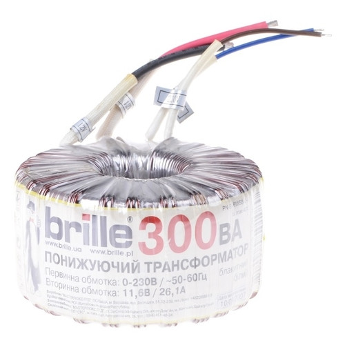 Brille TOR 300W трансформатор тороїдальний (104005) фото №2