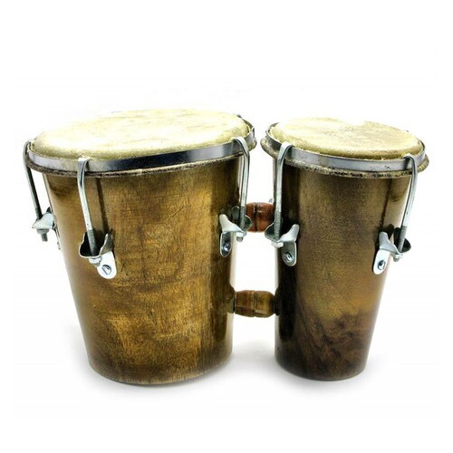 Барабан двойной Даршан Bangoo Music Instruments 29х14х17см (2737) фото №3
