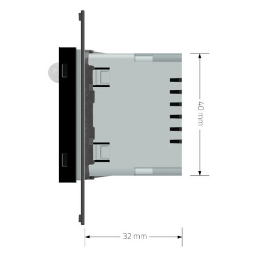 Механізм світильник для сходів підсвічування підлоги з датчиком руху Livolo 782800512 фото №5