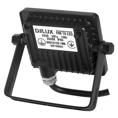 Прожектор Delux FMI 10 LED 10Вт 6500K IP65 фото №5