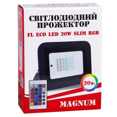 Прожектор MAGNUM FL ECO LED 20Вт slim_RGB IP65 (90018140) фото №4