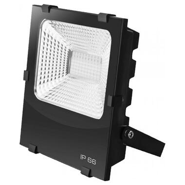 Чорний прожектор з радіатором Eurolamp 300W 6500K (LED-FLR-SMD-300) фото №1