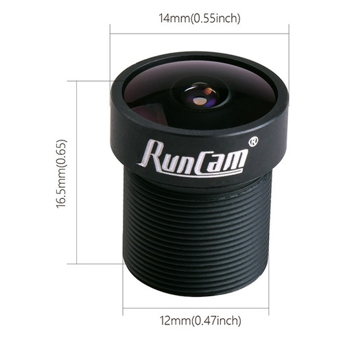 Лінза RunCam M12 2.1мм RC21 для камер Swift 2/Mini/Micro3 фото №3