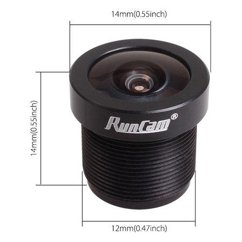 Линза RunCam M12 2.3мм RC23 для камер Swift 2/Mini/Micro3 фото №3