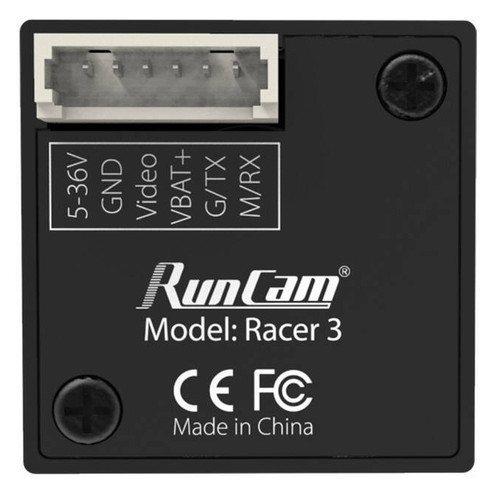 Камера FPV мікро RunCam Racer 3 2.1 мм чорний фото №3
